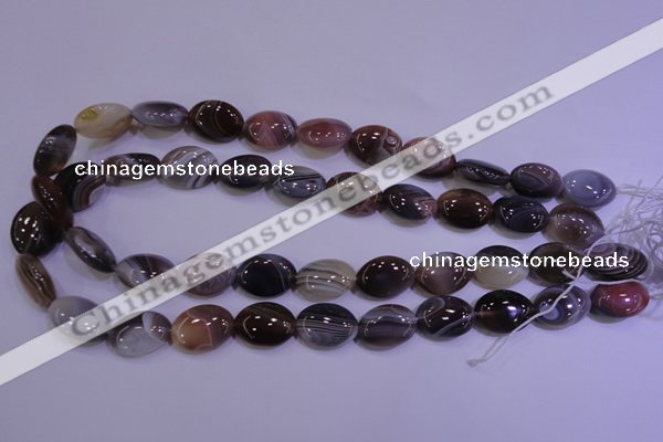 CAG4454 15.5 inches 13*18mm oval botswana agate beads wholesale