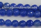 CAG4488 15.5 inches 6mm faceted round agate beads wholesale