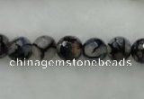 CAG450 15.5 inches 10mm faceted round agate beads Wholesale