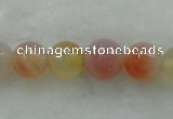 CAG455 15.5 inches 12mm round agate gemstone beads Wholesale