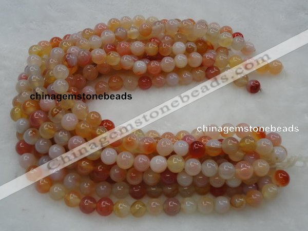 CAG455 15.5 inches 12mm round agate gemstone beads Wholesale