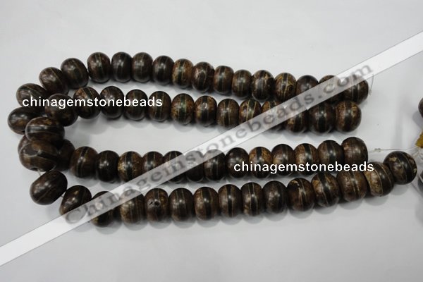 CAG4594 15.5 inches 12*16mm rondelle agate beads wholesale