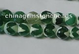 CAG4700 15.5 inches 8mm faceted round tibetan agate beads wholesale