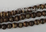 CAG4740 15 inches 6mm round tibetan agate beads wholesale