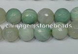 CAG4813 15 inches 10mm faceted round fire crackle agate beads