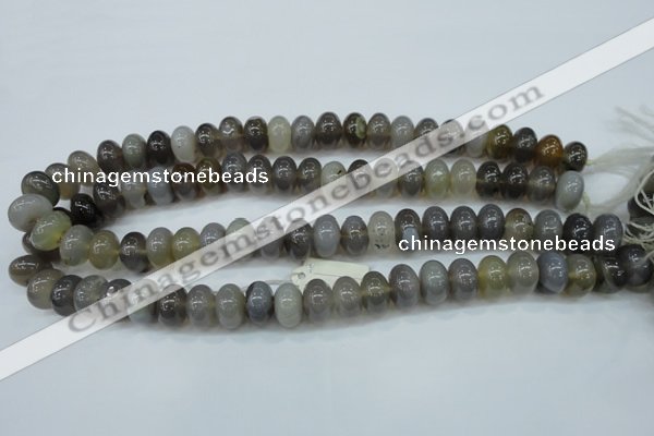 CAG4870 15.5 inches 9*13mm rondelle ocean agate gemstone beads