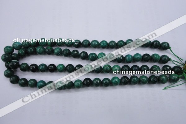 CAG5128 15.5 inches 10mm faceted round agate beads wholesale