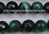 CAG5130 15.5 inches 14mm faceted round agate beads wholesale