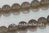 CAG5242 15.5 inches 10mm round Brazilian grey agate beads wholesale