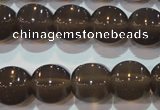 CAG5259 15.5 inches 14*15mm pumpkin Brazilian grey agate beads