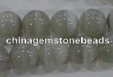 CAG5324 15.5 inches 14mm round grey line agate beads wholesale