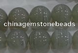 CAG5325 15.5 inches 16mm round grey line agate beads wholesale