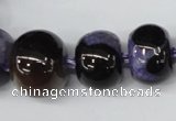 CAG5437 7*11mm – 20*30mm rondelle agate druzy geode agate beads