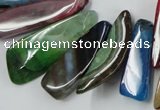 CAG5451 15.5 inches 10*18mm - 15*60mm freeform agate gemstone beads