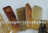 CAG5452 15.5 inches 16*20mm - 17*70mm freeform agate gemstone beads