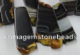 CAG5463 15.5 inches 16*26mm - 20*66mm freeform agate gemstone beads