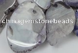 CAG5472 15.5 inches 16*22mm - 40*45mm freeform agate gemstone beads