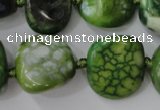 CAG5524 15.5 inches 18*20mm - 20*22mm nuggets agate gemstone beads