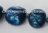 CAG5525 15.5 inches 20*22mm - 20*24mm nuggets agate gemstone beads