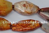 CAG5532 15.5 inches 15*22mm - 15*30mm freeform agate gemstone beads