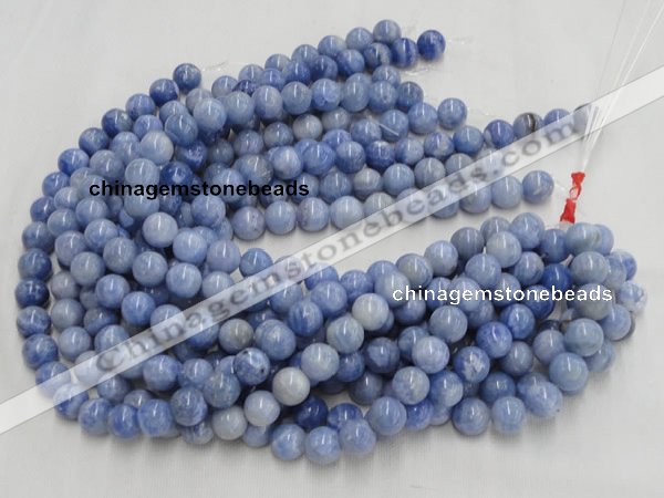 CAG554 16 inches 12mm round blue agate gemstone beads wholesale