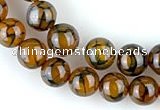 CAG56 5pcs 12mm&13mm round dragon veins agate beads wholesale