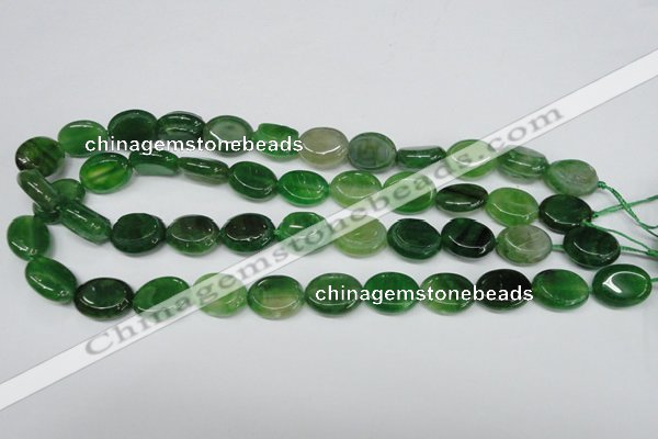 CAG5622 15 inches 13*16mm oval dragon veins agate beads wholesale