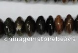 CAG5641 15 inches 7*14mm rondelle agate gemstone beads wholesale