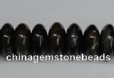 CAG5642 15 inches 8*17mm rondelle agate gemstone beads wholesale