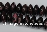 CAG5644 15 inches 8*16mm rondelle agate gemstone beads wholesale