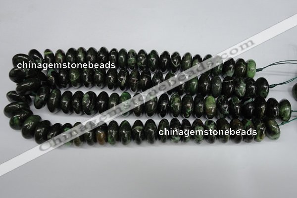 CAG5645 15 inches 9*18mm rondelle agate gemstone beads wholesale