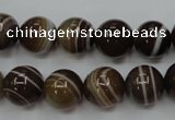 CAG5903 15 inches 12mm round Madagascar agate gemstone beads