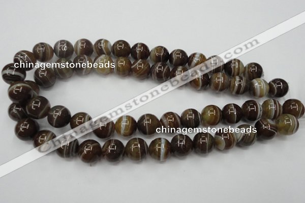 CAG5904 15 inches 14mm round Madagascar agate gemstone beads