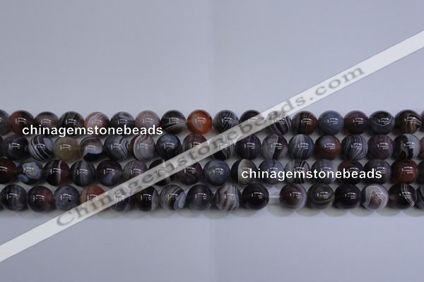 CAG5954 15.5 inches 12mm round botswana agate beads wholesale