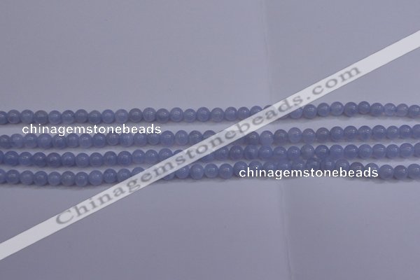 CAG5970 15.5 inches 4mm round blue lace agate beads wholesale