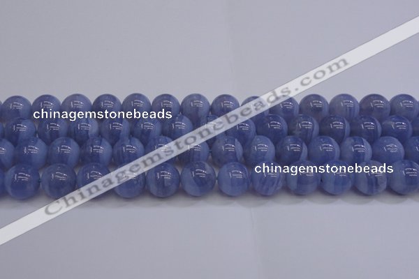 CAG5975 15.5 inches 14mm round blue lace agate beads wholesale