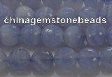 CAG5997 15.5 inches 8mm faceted round blue lace agate beads