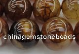 CAG6052 15.5 inches 22mm round dragon veins agate beads