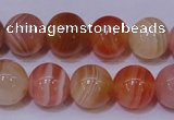 CAG6342 15 inches 8mm round red botswana agate beads wholesale