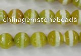 CAG6355 15 inches 10mm faceted round tibetan agate gemstone beads
