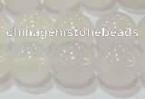 CAG6504 15.5 inches 12mm round Brazilian white agate beads