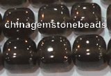 CAG6542 15.5 inches 14*14mm square Brazilian grey agate beads