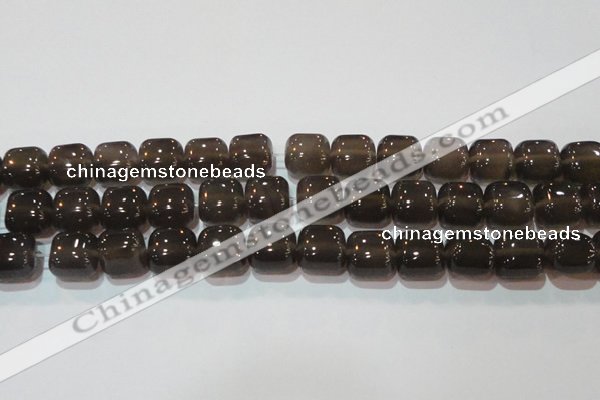 CAG6542 15.5 inches 14*14mm square Brazilian grey agate beads