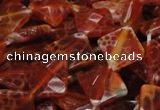 CAG655 15.5 inches 12*12mm faceted rhombic natural fire agate beads