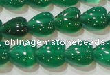 CAG6630 15.5 inches 8*8mm heart green agate gemstone beads