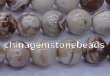 CAG6662 15.5 inches 8mm round Mexican crazy lace agate beads