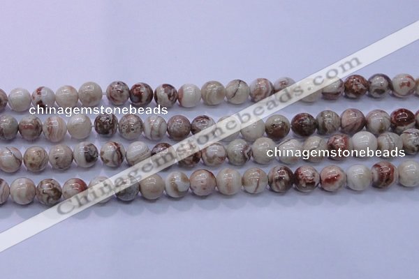 CAG6662 15.5 inches 8mm round Mexican crazy lace agate beads