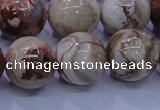 CAG6665 15.5 inches 14mm round Mexican crazy lace agate beads