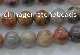 CAG6670 15.5 inches 4mm round natural crazy lace agate beads