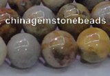 CAG6676 15.5 inches 16mm round natural crazy lace agate beads